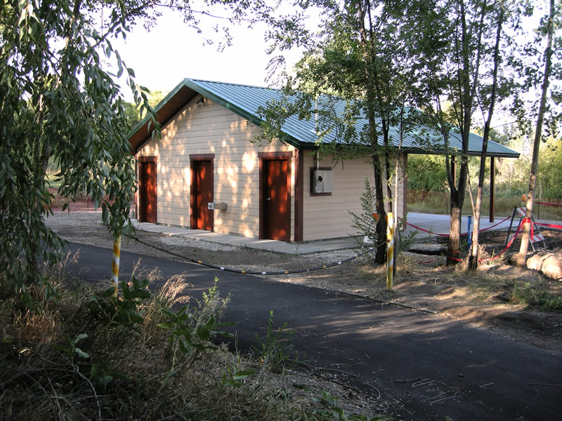 Ogden City nature park at Glassman Pond Bowery.